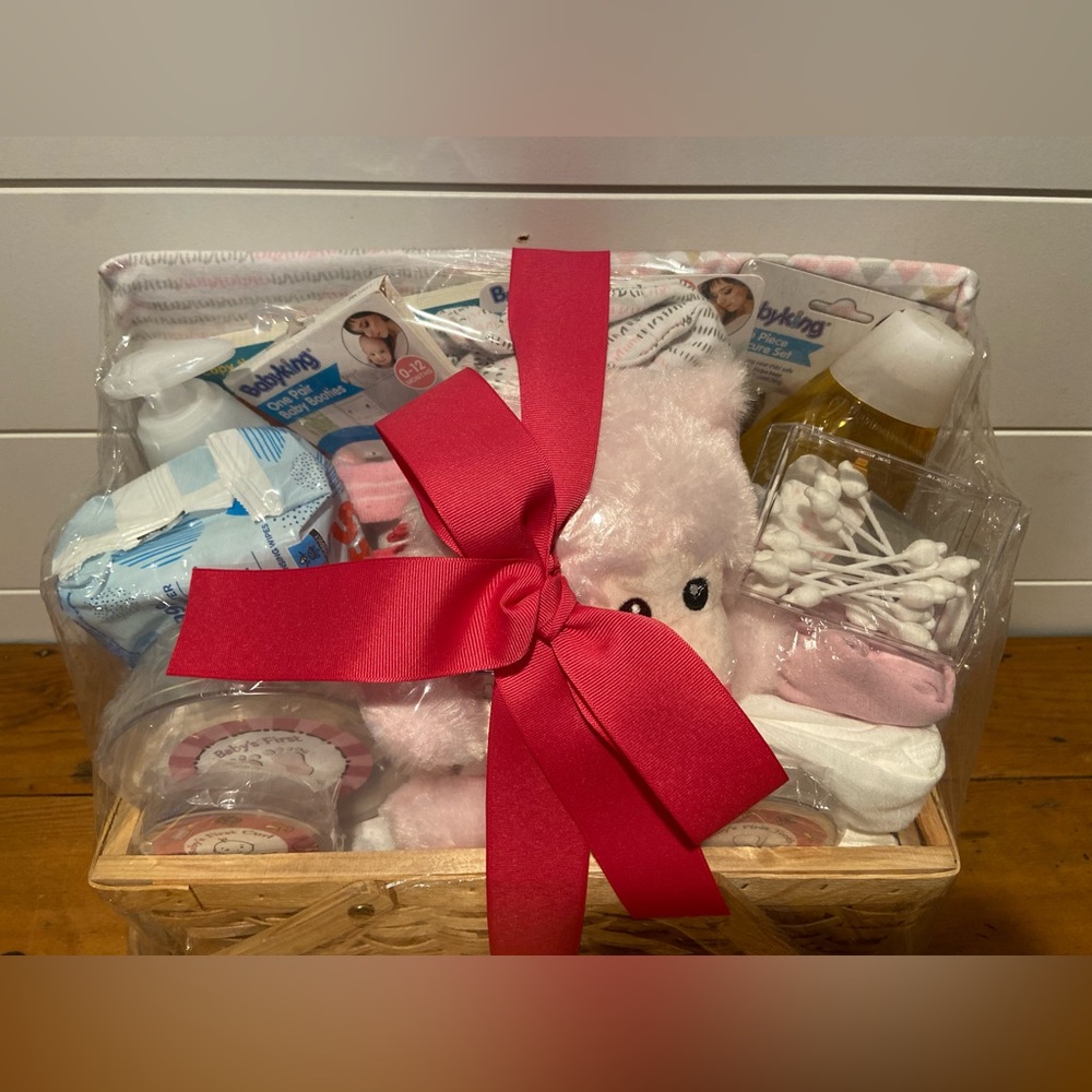 Baby Shower Gift Basket - Picture 2 of 2